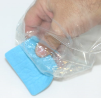 Sponge Swab 50cm in NaCl with 60 sterile Grip Seal Bags (60)
