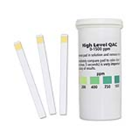 QAC Test Strip 0-1500ppm (vial of 100)