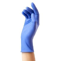 Nitrile Gloves Blue Powder Free Large 10*100