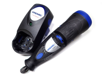 Cordless and rechargeable drill adapted for windscreen repair