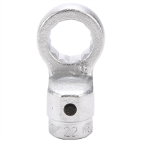 22mm Ring End, 16mm spigot