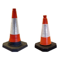 1 Piece Cone 30" & 18" Recycled Rubber D2 Sleeve
