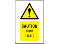 Adtext Hazard Warning / Fire Safety Multipurpose Portrait Sign