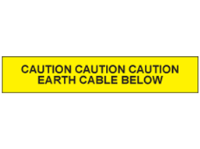 Caution Overhead Fibre