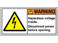 Caution Risk Of Explosion Symbol Label.