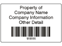 Equipment Inspection Record Label