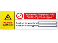 Radiation Hazard Symbol Safety Sign