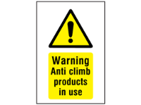 Radioactive 111 7 Hazard Warning Diamond Sign