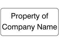 Assetmark Serial Number Label (Logo / Full Design), 32Mm X 50Mm