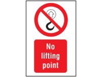 Warning Sailing Area Sign