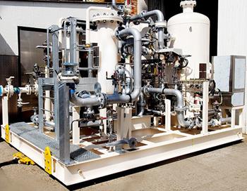 Instrument Air Desiccant Dryer Skid Packages For Oil & Gas Industry