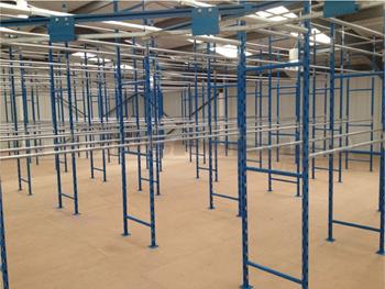 Industrial Garment Racking System Installation Services