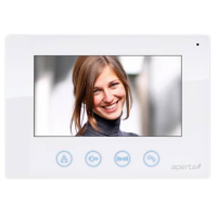 ESP Aperta Colour Video Door Entry Monitor – White