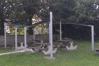 Outdoor Canopies for Leisure Centres