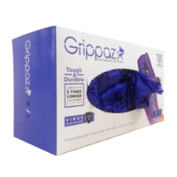 Grippaz Gloves in Blue Boxes of 100