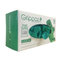Grippaz Gloves in Green Boxes of 100