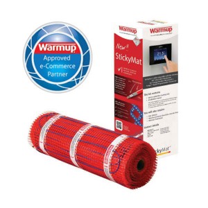 Warmup 150W/m² StickyMat For Underfloor Heating