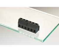 31015102 (2 Pole horizontal screw PCB terminal block 5.08mm pitch 13A 250V - Hylec APL Electrical Components)