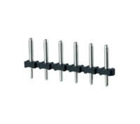 31017104 (4 Pole vertical pin headers 5mm pitch 10A 250V - Hylec APL Electrical Components)