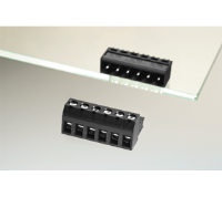 31049102 (2 Pole vertical screw female plug terminal block 5mm pitch 13.5A 320V - Hylec APL Electrical Components)