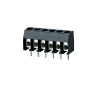 31060102 (2 Pole horizontal screw PCB terminal block 3.5mm pitch 13.5A 125V - Hylec APL Electrical Components)