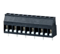 31071204 (4 Pole horizontal screw PCB terminal block 10mm pitch 24A 630V - Hylec APL Electrical Components)