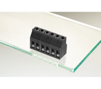 31072102 (2 Pole horizontal screw PCB terminal block 5mm pitch 250V - Hylec APL Electrical Components)
