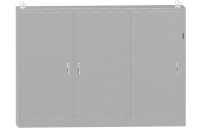 4UHD9015718N4SS (UHD SS Series Type 4X Stainless Steel Multi-Door Freestanding Disconnect - Hammond Manufacturing) - Natural Finish - 2289mm x 3975mm x 461mm
