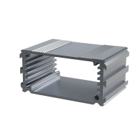 B1-040SI (Series 1 Extruded Aluminium Enclosures - Box Enclosures Ltd) - Silver - 40mm x 63.5mm x 30mm - Aluminium