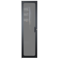 C2DF1970PBK1 (CDF Series C2 Doors - Hammond Manufacturing) - 40U Window Door for C2 Frame