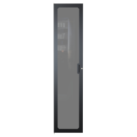 C2DF1985PBK1 (CDF Series C2 Doors - Hammond Manufacturing) - 49U Window Door for C2 Frame