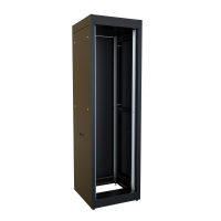 C2RR197023BK1 (C2RR Series Equipment Storage Rack Cabinet - Hammond Manufacturing) - 40U 23D C2RR Rapid Rack