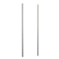 CPR35SZPL (CCR Series Mounting Rack Rails - Hammond Manufacturing) - 20U Pair of Square Hole Mounting Rails