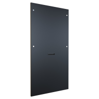 CSP5631BK1 (C2 Series Modular Equipment Storage Rack Cabinet - Hammond Manufacturing) - 32U 31.5D Solid Pair of Side Panels