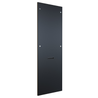 CSP6323BK1 (C2 Series Modular Equipment Storage Rack Cabinet - Hammond Manufacturing) - 36U 23D Solid Pair of Side Panels