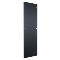 CSP7023BK1 (C2 Series Modular Equipment Storage Rack Cabinet - Hammond Manufacturing) - 40U 23D Solid Pair of Side Panels