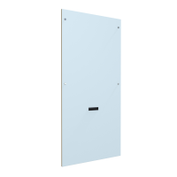 CSP7036LG1 (C2 Series Modular Equipment Storage Rack Cabinet - Hammond Manufacturing) - 40U 36D Solid Pair of Side Panels