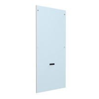 CSP7836LG1 (C2 Series Modular Equipment Storage Rack Cabinet - Hammond Manufacturing) - 45U 36D Solid Pair of Side Panels