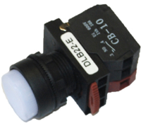 DLB22-E11WI (Elevation head switch 1a 1b, white cap AC.DC220-240V - Hylec APL Electrical Components)