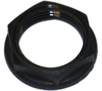 DLN20B (M20 Flanged black locknut - Hylec APL Electrical Components)