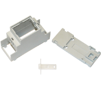 DNMB/2V/2 (60mm Vented DIN Rail enclosure with solid top, enclosure 2 - Hylec APL Electrical Components)
