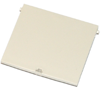 DNMB/3HPG (60mm & 73mm Hinged panel cover grey, enclosure 3 - Hylec APL Electrical Components)
