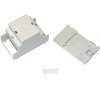 DNMB/3ST/2 (60mm DIN Rail mounting PCB enclosure solid top, enclosure 3 - Hylec APL Electrical Components)