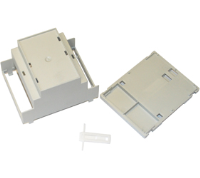 DNMB/4ST/2 (60mm DIN Rail mounting PCB enclosure solid top, enclosure 4 - Hylec APL Electrical Components)