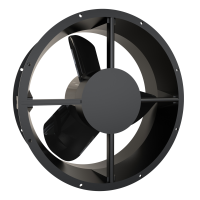 FAN10A220 (DNMF Series Tube Axial Fans - Hammond Manufacturing) - 255 MM, 550 CFM, 230V AC Fan