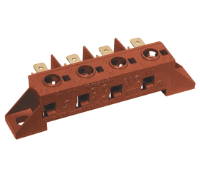 FV173 (4 Pole screw to tab terminal block - Hylec APL Electrical Components)