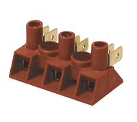 FV77/3 (3 Pole screw to tab terminal block - Hylec APL Electrical Components)