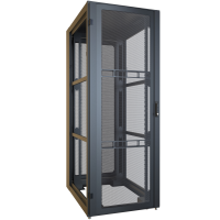 H13042U42BK (H1 Series Data Center Server Cabinet - Hammond Manufacturing) - 42U 30W 42D H1 Data Center Server Cabinet (Black)