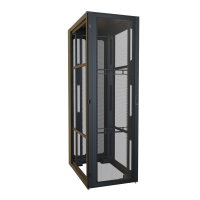 H13152U48BK (H1 Series Data Center Server Cabinet - Hammond Manufacturing) - 52U 31.5W 48D H1 Data Center Server Cabinet (Black)