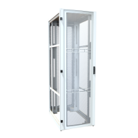 H13152U48WH (H1 Series Data Center Server Cabinet - Hammond Manufacturing) - 52U 31.5W 48D H1 Data Center Server Cabinet (White)